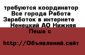 требуются координатор - Все города Работа » Заработок в интернете   . Ненецкий АО,Нижняя Пеша с.